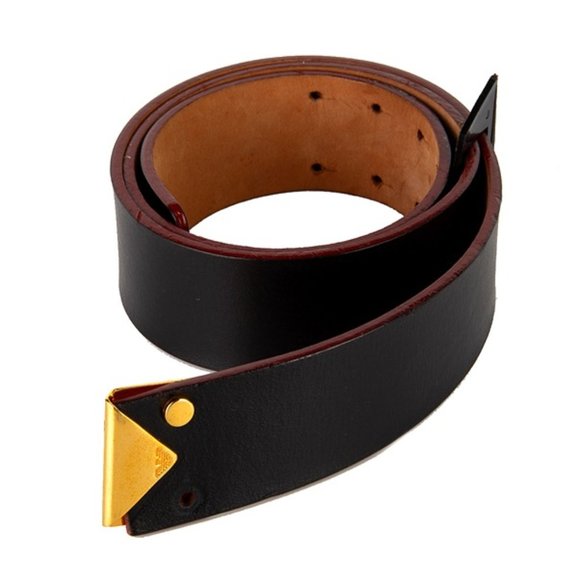 EMPORIO ARMANI BLACK EVENING BELT | WOMENS